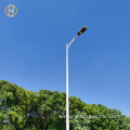 Galvanized Steel Road Street Light Poles WithSingle Arm